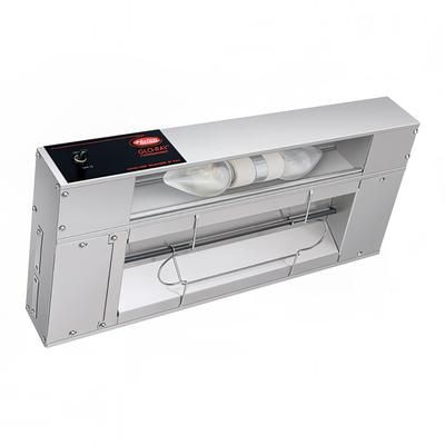 Hatco GRAHL-36-120-TQS 36" High Watts Infrared Strip Warmer - Single Rod, 1 Built In Toggle Control, 120v, Silver (Cord & Plug Not Included)
