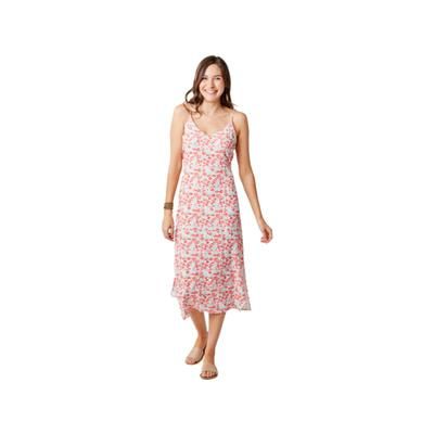 Carve Designs Macy Dress - Women's Grapefruit Bloom Large DRWV40-694-LG