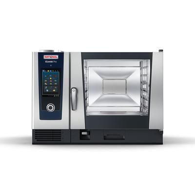 Rational CC1ERRA.0000218 Full Size Combi Oven - Boilerless, 208-240v/3ph, 6 Pans, Stainless Steel