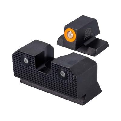 XS Sight Systems R3D 2.0 Sight S&W STD. HT. S&W M&P & M2.0 Shield Shield Plus & Shield OR Orange SW-R207P-6N