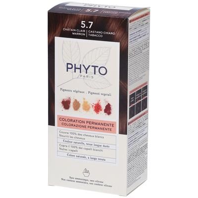 PHYTO Color Kit 5,7 Castano Chiaro Tabacco 1 pz Set