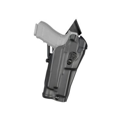 Safariland 6390RDS ALS Mid-Ride Level I Retention Glock Duty Holster Glock 34/Glock 35 Left Hand STX Plain Black 6390RDS-6832-412