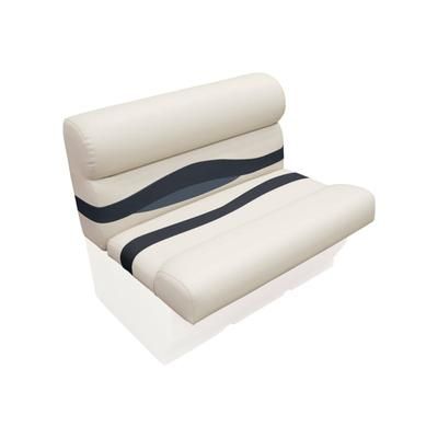 Wise Premier Pontoon 36in Bench Cushions Only Platinum/Mocha Java/Khaki Large BM1144-1066