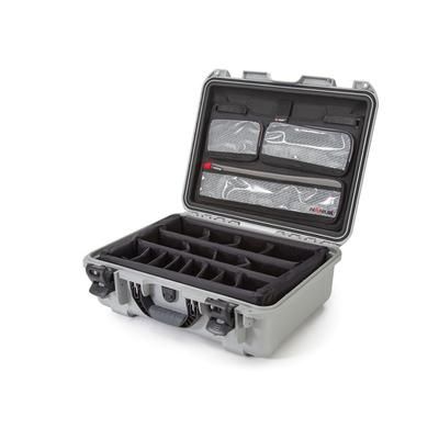 Nanuk Case 930 w/lid org. w/divider Silver Large 930S-060SV-0A0