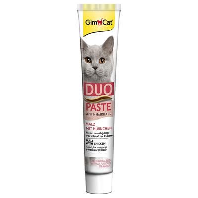 50g GimCat Anti-Hairball Duo Paste Malt & Chicken Cat Snacks