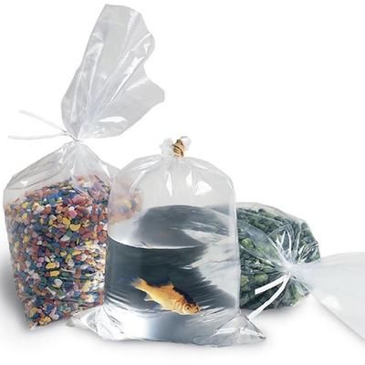 LK Packaging FB14F0815 Gusset Bag - 15"L x 8"W - 1.4 mil LDPE, Clear