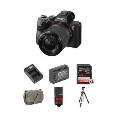 Sony a7 III Mirrorless Camera with 28-70mm Lens Back to School Photo Kit I ILCE7M3K/B