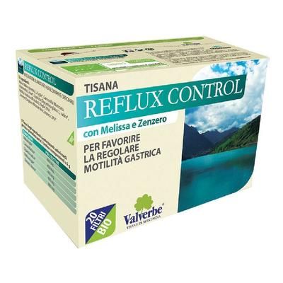 Valverbe Tisana Reflux Control con Melissa e Zenzero 20 g Tè