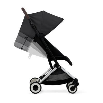 Cybex Orfeo Compact Stroller - Moon Black