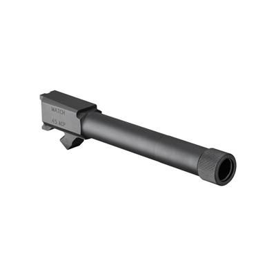 Springfield Armory XD-M 4.5in Threaded Barrel Colt 1911 .45 ACP 5.28 inch 1-16 Twist .578 x 28 Thread Melonite Black XDM4501TB-KIT
