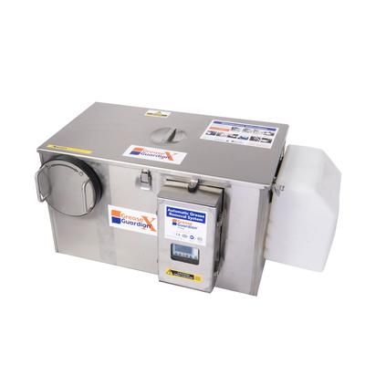 Grease Guardian GGX25 Automatic Grease Trap w/ 25 GPM Capacity, Stainless Steel, Size 50, 110 V