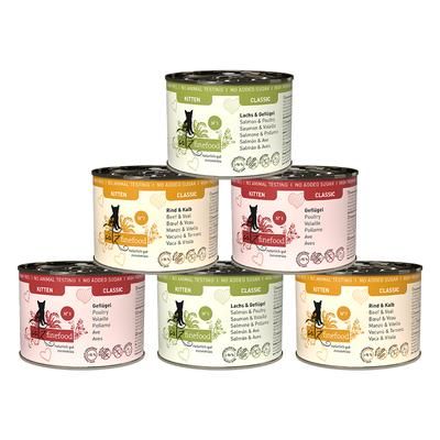 24x200g Kitten catz finefood Wet Cat Food
