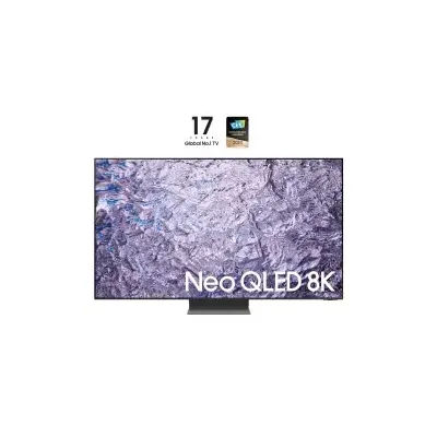 Samsung Series 8 TV QE75QN800CTXZT Neo QLED 8K, Smart 75" Processore Neural Quantum Dolby Atmos e OTS+, Titan Black 2023