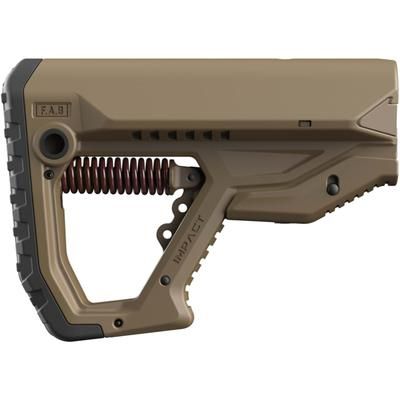 FAB Defense GL-Core Impact Buttstock AR15 FDE fx-cimpactt