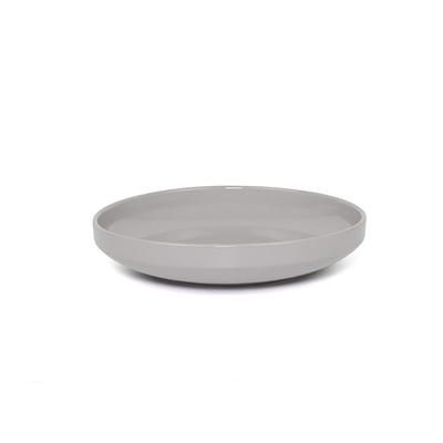 Front of the House DBO183GYP21 44 oz Round Bevel Bowl - Porcelain, Stone, Stone, Gray