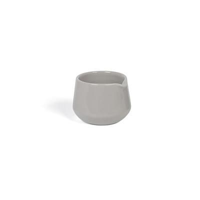 Front of the House TCR017GYP23 3 oz Bevel Pourer - Porcelain, Stone, Gray