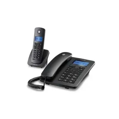 Motorola C4201 Telefono analogico/DECT Identificatore di chiamata Nero