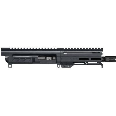 CMMG DISSENT Upper Receiver 9mm 6.5in 1-10 Twist 1/2x28 Thread Zeroed Linear Compensator Sniper Grey 94B6829-SG