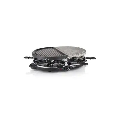 Princess 162710 Raclette 8 Oval Stone & Grill Party