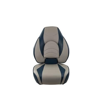Springfield Marine 1780238 Deluxe Fish Pro High Back Seat Blue/Grey 1041631-1