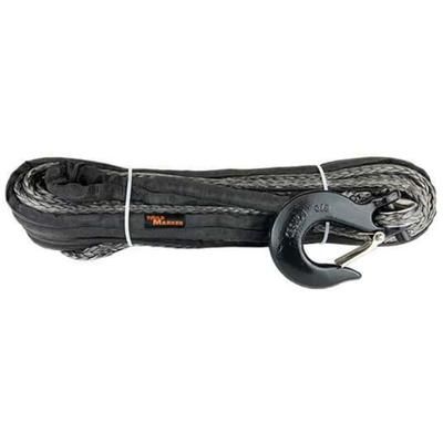 Mile Marker Synthetic Assembly Rope 3/8 in x 100 ft 18.100 lb Black/Grey 19-52038-100C
