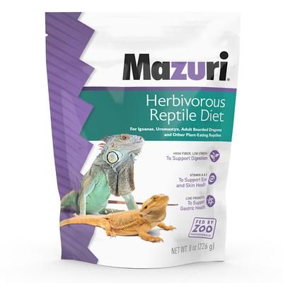 Herbivorous Reptile Diet Food, 8 oz., 12 LBS