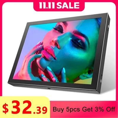 Eyoyo 5"/7"/8" Mini Portable LED Screen Panel Display With VGA/AV/HDMI Video Input For CCTV Security Monitor DVD Raspberry Pi