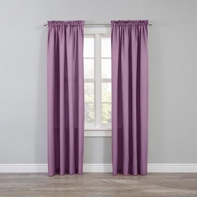 Wide Width BH Studio Microfiber Rod-Pocket Panel by BH Studio in Dusty Lavender (Size 50" W 108"L)