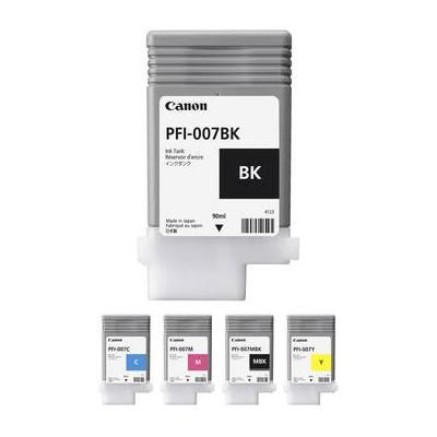 Canon PFI-007 Ink Tank Bundle for imagePROGRAF iPF670E 24" Large-Format Inkjet Pr 2143C001AA