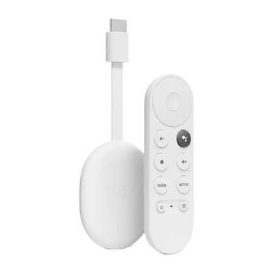 Google Chromecast with Google TV (HD) (Snow) GA03131-US