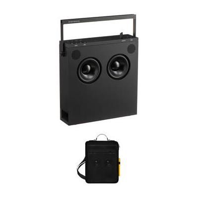 teenage engineering OB-4 Magic Radio Portable Bluetooth Radio and Speaker with Mesh Bag Kit (Bl TE011AS002-US
