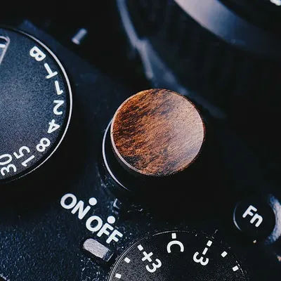 Wooden Wood Shutter Release Button For Fuji Fuji XT2 XT3 XT4 XT10 XT20 XT30 X-PRO2 X100F FujiFilm