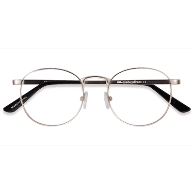 Unisex s round Golden Metal Prescription eyeglasses - Eyebuydirect s St Michel