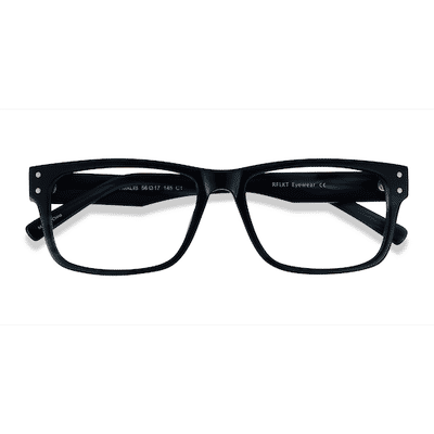 Male s rectangle Green Striped Acetate,Eco Friendly Prescription eyeglasses - Eyebuydirect s Brumalis