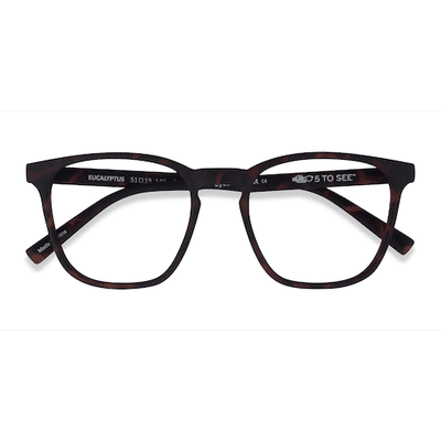 Unisex s square Warm Tortoise Eco Friendly,Plastic Prescription eyeglasses - Eyebuydirect s Eucalyptus