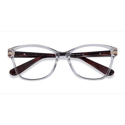 Female s horn Transparent Plastic Prescription eyeglasses - Eyebuydirect s Vogue Eyewear VO2998