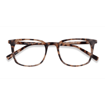 Unisex s rectangle Tortoise Acetate Prescription eyeglasses - Eyebuydirect s Gabor