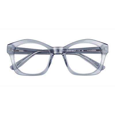 Unisex s horn Crsytal Blue Acetate,Eco Friendly Prescription eyeglasses - Eyebuydirect s Aronia