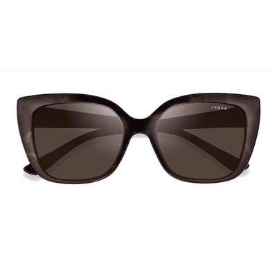 Female s horn Dark Tortoise Plastic Prescription sunglasses - Eyebuydirect s Vogue Eyewear VO5337S