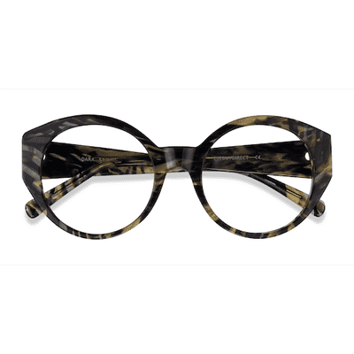 Female s horn Floral Acetate Prescription eyeglasses - Eyebuydirect s Dara