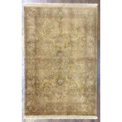 Wahi Rugs Hand Knotted Jaipur Antique Wash 4'0" x 6'0" - 4'0"x6'0"