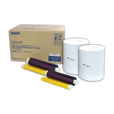 DNP DS6206x8 6 x 8" Roll Media for DS620A Printer (2-Pack) DS6206X8