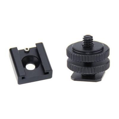 CAMVATE C0992 1/4"-20 Mount to Cold Shoe or 1/4"-20 Screw Adapter C0992