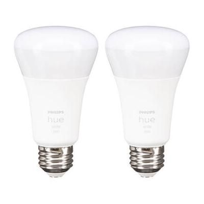 Philips Hue A19 Bulb (White, 2-Pack) - [Site discount] 563049