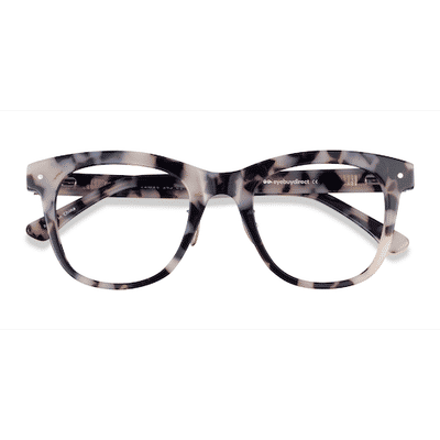 Female s square Ivory Tortoise Acetate Prescription eyeglasses - Eyebuydirect s Coqueline