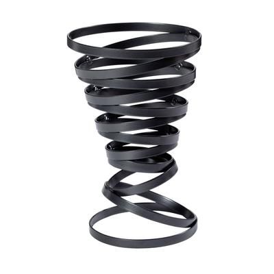 GET WB-557-MG 4 1/2" Round Wire Fry Cone Basket - 6 3/4"H, Iron, Metal Gray, Black