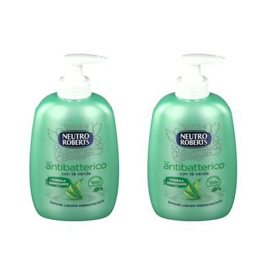 NEUTRO ROBERTS Antibatterico Set da 2 2x200 ml Sapone liquido