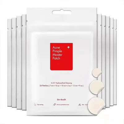Closed Pimple Master Patch 24 Patches Invisible Absorption Secretions Breathable Makeup Colloidal Mask Skin Beauty Care Stickers
