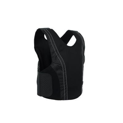 Premier Body Armor Concealable Armor Vest w/ Level IIIA Plate - Women's Black With Light Purple Stitching Medium CAV-F-BLACK-MEDIUM