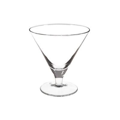 Front of the House AMA004CLG21 14 oz Drinkwise Footed Mini Dessert/Martini Glass, Clear